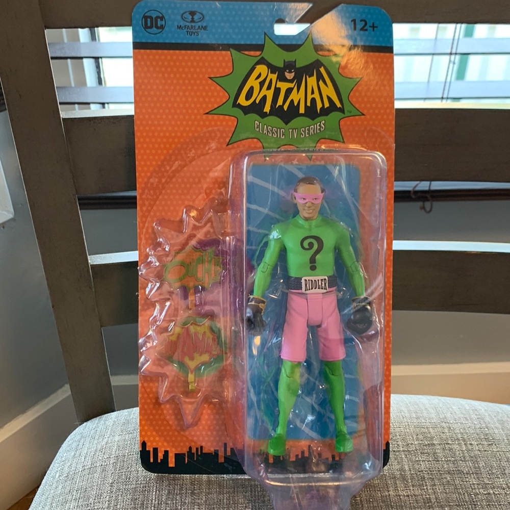 Classic Batman the TV series Riddler figure - new